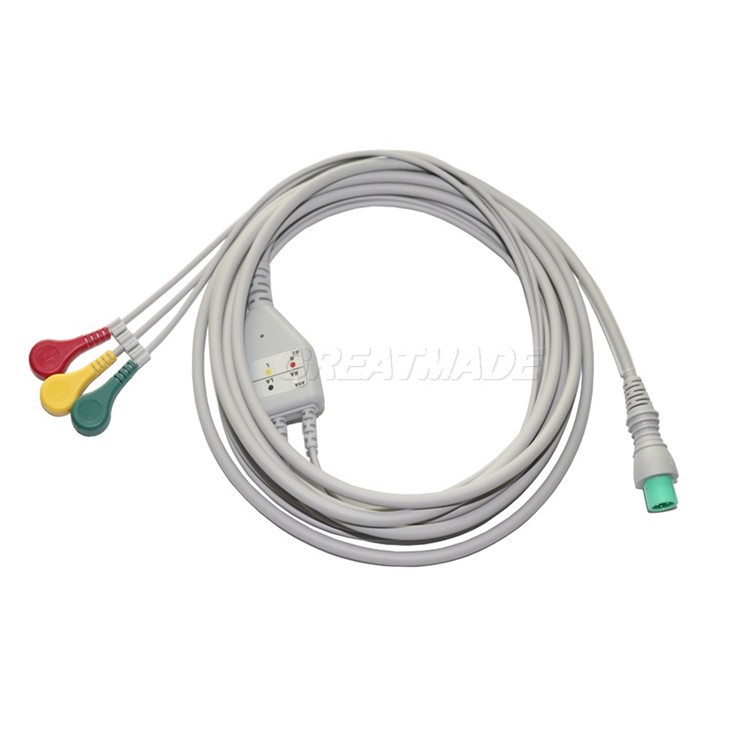 ECG Cable With Leadwires For Biolight M800