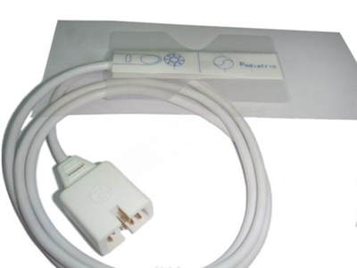 Sensor Spo2 Pakai sekali pakai Nellcor Non-OXIMAX Transparan Dewasa