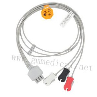3-Lead ECG Leadwire Grabber 8pin Socket AHA