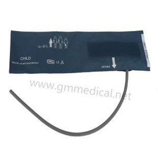 Anak Single Tube NIBP Tekanan Darah Manset 18-26cm Biru