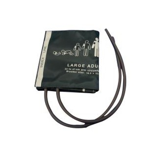 Besar Dewasa Ganda Tabung Nibp Cuff, 33-47cm Arm Circumference