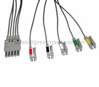 Leadwires 5-lead M1971A Kompatibel, IEC, Grabber