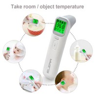 Digital Thermometer Untuk Dahi Dan Telinga, Infrared Temporal Thermometer Untuk Demam, Membaca Akurat Instan Untuk Bayi Anak