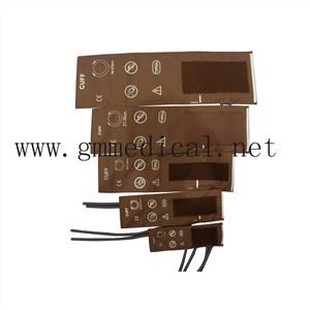 Manset Tekanan Darah Dapat Digunakan Kembali Dengan Tabung Ganda (Bayi, Anak-anak, Dewasa kecil, Dewasa, Dewasa Besar, Paha Tanpa Konektor.